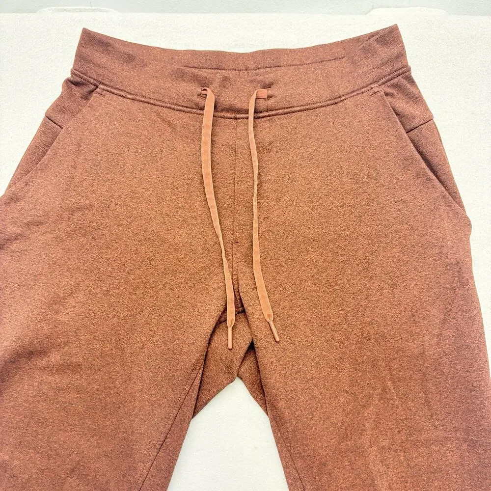 Lululemon Pants City Sweat Jogger 29” Sweatpants (2) Orange & Navy Mens Size M